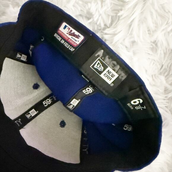 NEW ERA | MLB Baseball LA Dodgers Los Angeles Cap Men Blue Hat | Size 6-7/8 - Picture 3 of 5